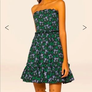 AGUA BY AGUA BENDITA
Rosa Mini Dress in Green Size Small